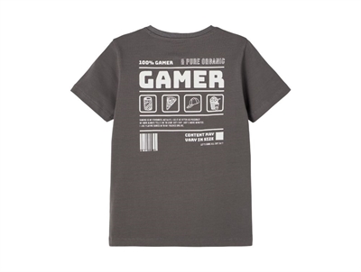 Name It t-shirt med skrift 