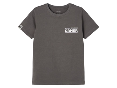 Name It t-shirt med skrift 
