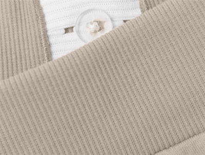 Name It shorts i beige nuance pure cashmere med justerbar talje