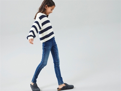 Name It medium blue denim legging