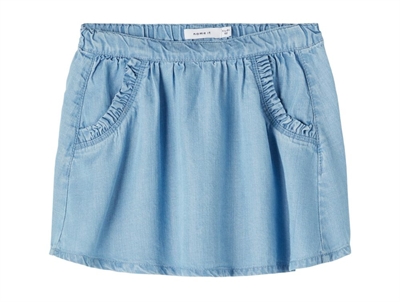 Name It nederdel light blue denim