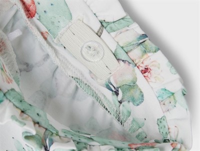 Name It shorts white alyssum print
