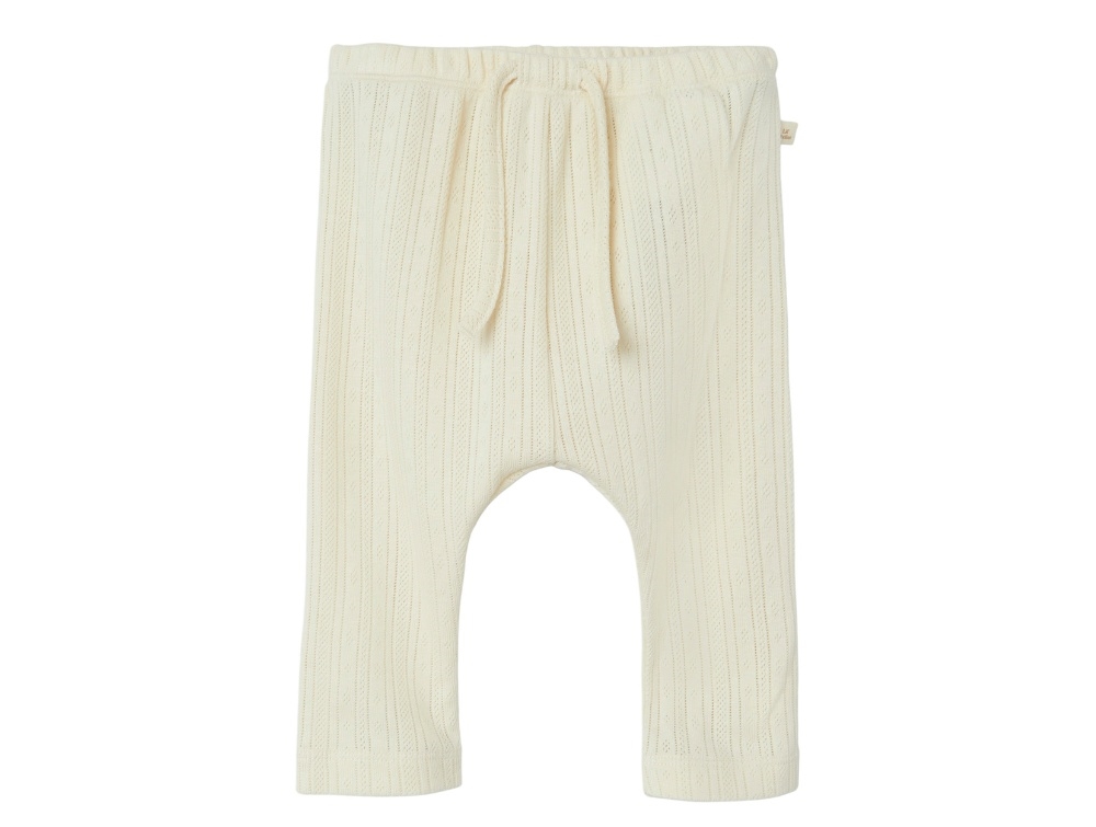Lil Atelier Bukser Turtledove Hulmønster - Str. 1m 56cm