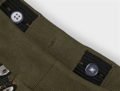 Name It shorts sweat olive night JCB traktor