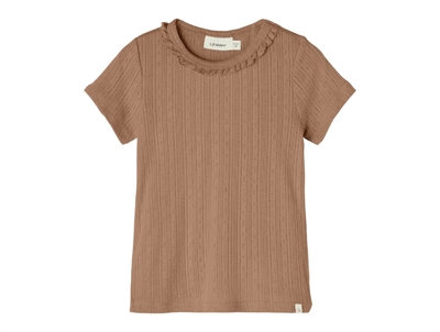 Lil Atelier mocha mousse top