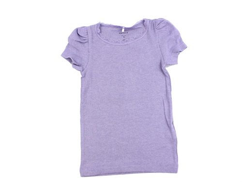 Name It Heirloom Lilac Melange Top - Str. 1.5y 86cm