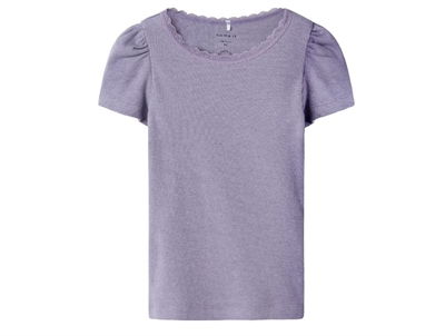 Name It heirloom lilac melange top