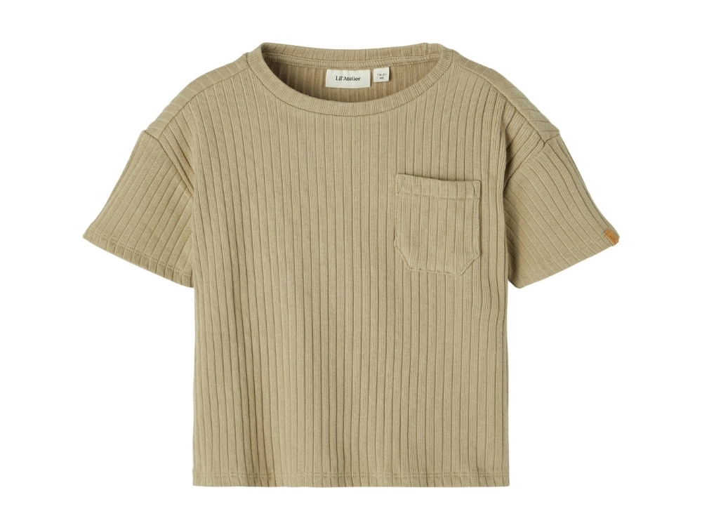 Lil Atelier T-shirt Silver Sage - Str. 4y 104cm