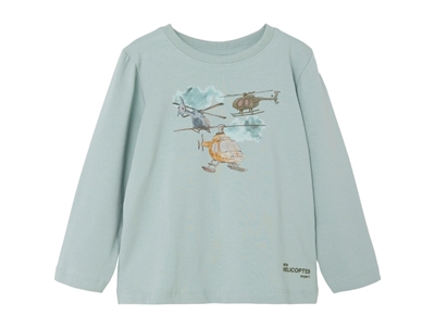 Name It blue surf t-shirt helikopter