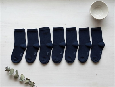 Name It dark sapphire strømper (7-pak)