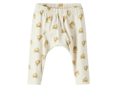 Lil Atelier bukser turtledove crab print