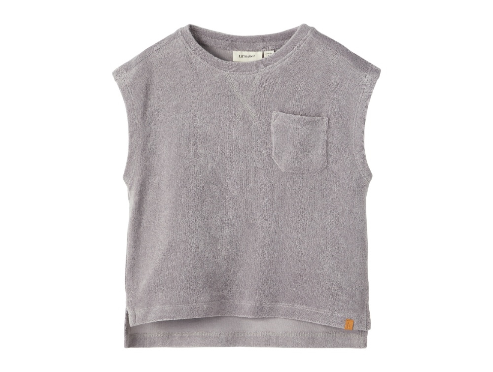 Lil Atelier Silver Filigree Top - Str. 3y 98cm