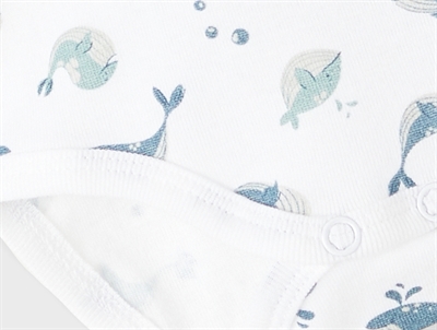 Name It majolica blue body hvaler (3-pak)