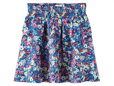 Name It nouvean navy nederdel blomster