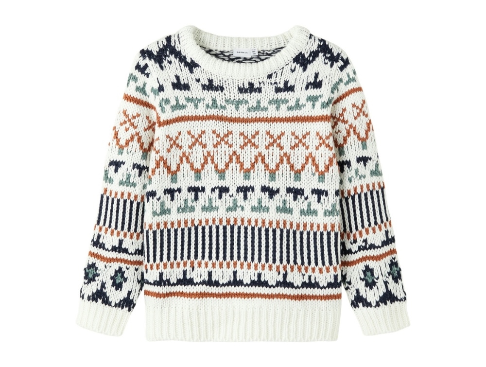 Name It Sweater White Alyssum - Str.    9-10y 134/140cm