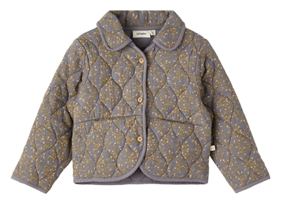 Lil Atelier quiet shade jakke short loose quilt