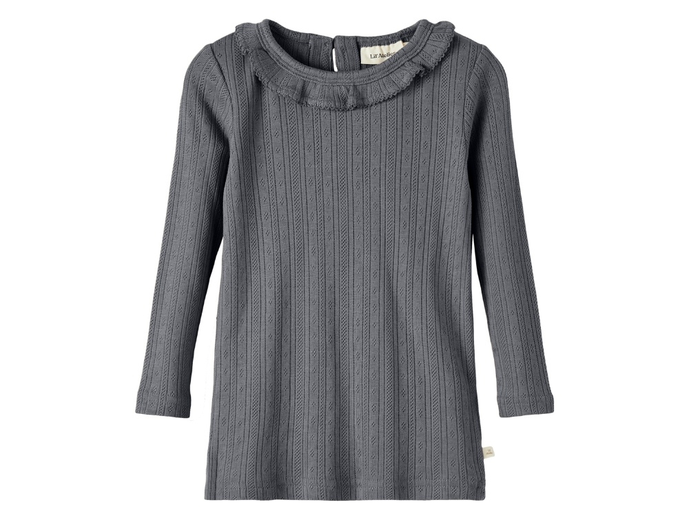 Lil Atelier Quiet Shade Top Flæse - Str. 4y 104cm