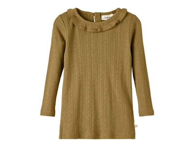 Lil Atelier bronze mist top flæse