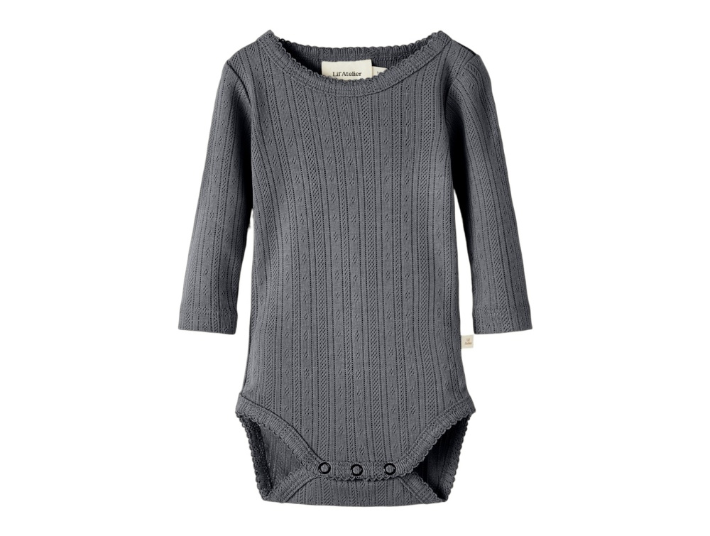 Lil Atelier Quiet Shade Body Hulmønster - Str. 6m 68cm