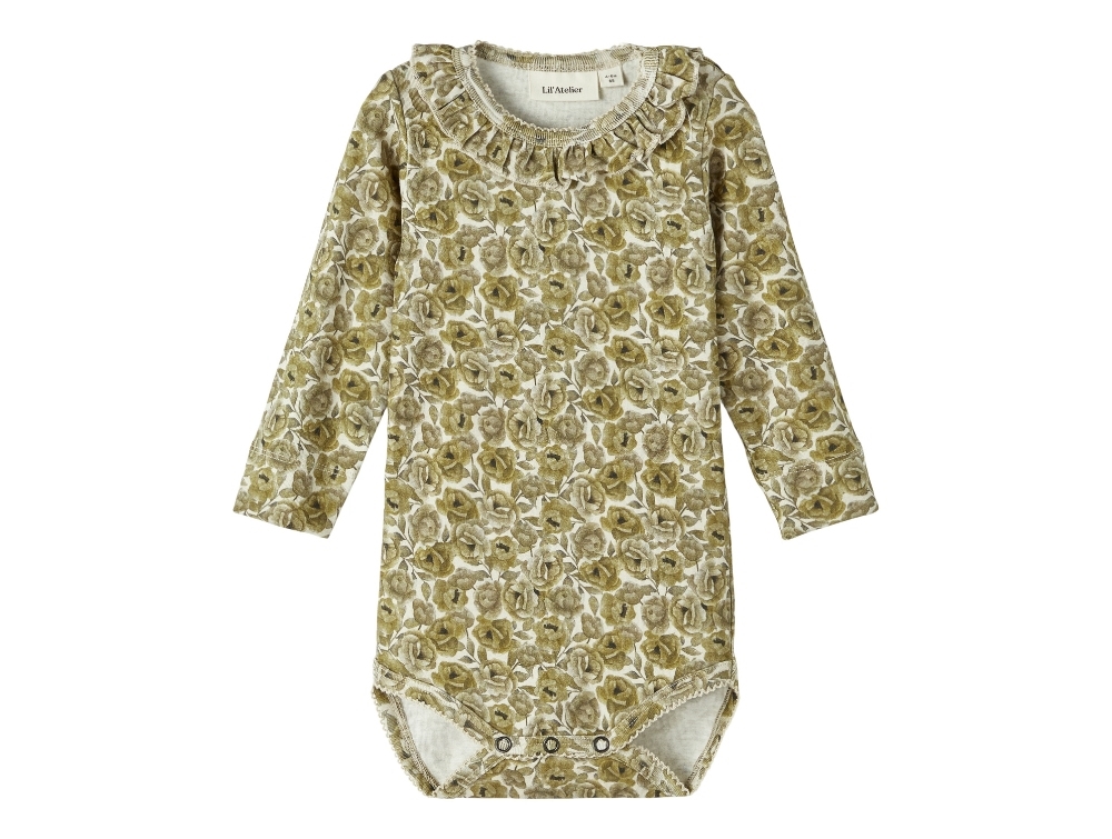 Lil Atelier Turtledove Body Flæsekrave - Str. 6m 68cm