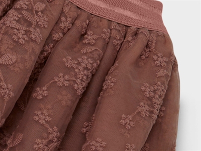 Lil Atelier burlwood nederdel tyl