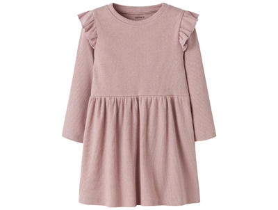 Name It kjole keepsake lilac med flæser