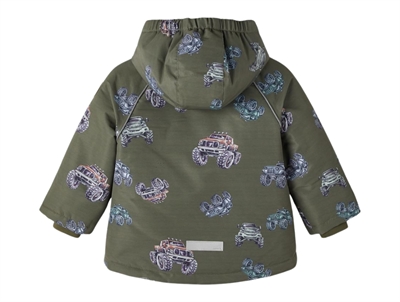 Name It vinterjakke olive night biler