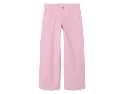 Name It parfait pink wide twill bukser