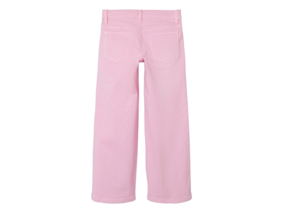 Name It parfait pink wide twill bukser