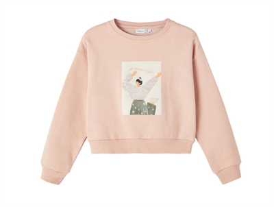 Name It rose smoke paillet sweatshirt