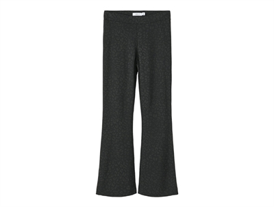 Name It black leo bootcut bukser