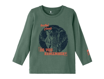 Name It t-shirt laurel wreath animal planet