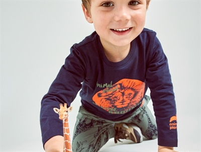 Name It t-shirt dark sapphire animal planet