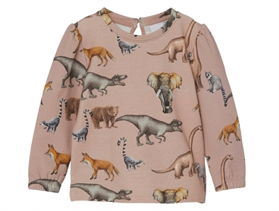 Name It rose smoke sweatshirt animal print