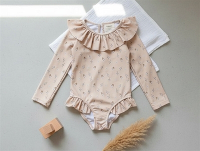 Lil Atelier rose dust badedragt blomster