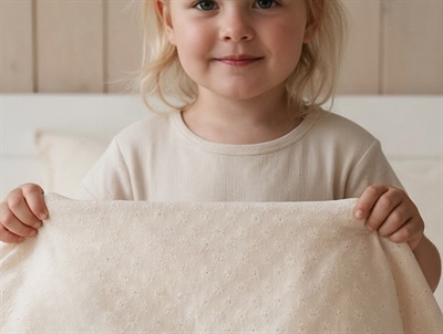 Lil Atelier sengetøj junior turtledove broderie anglaise