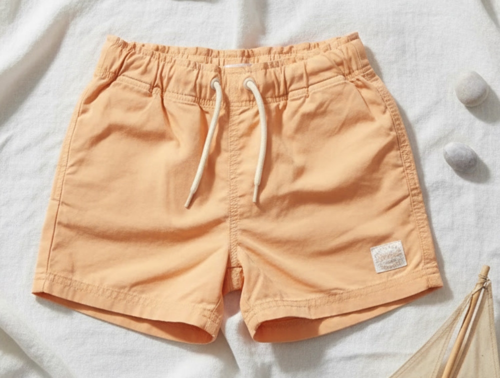 Name It Orange Chiffon Badeshorts - Str. 8y 128cm