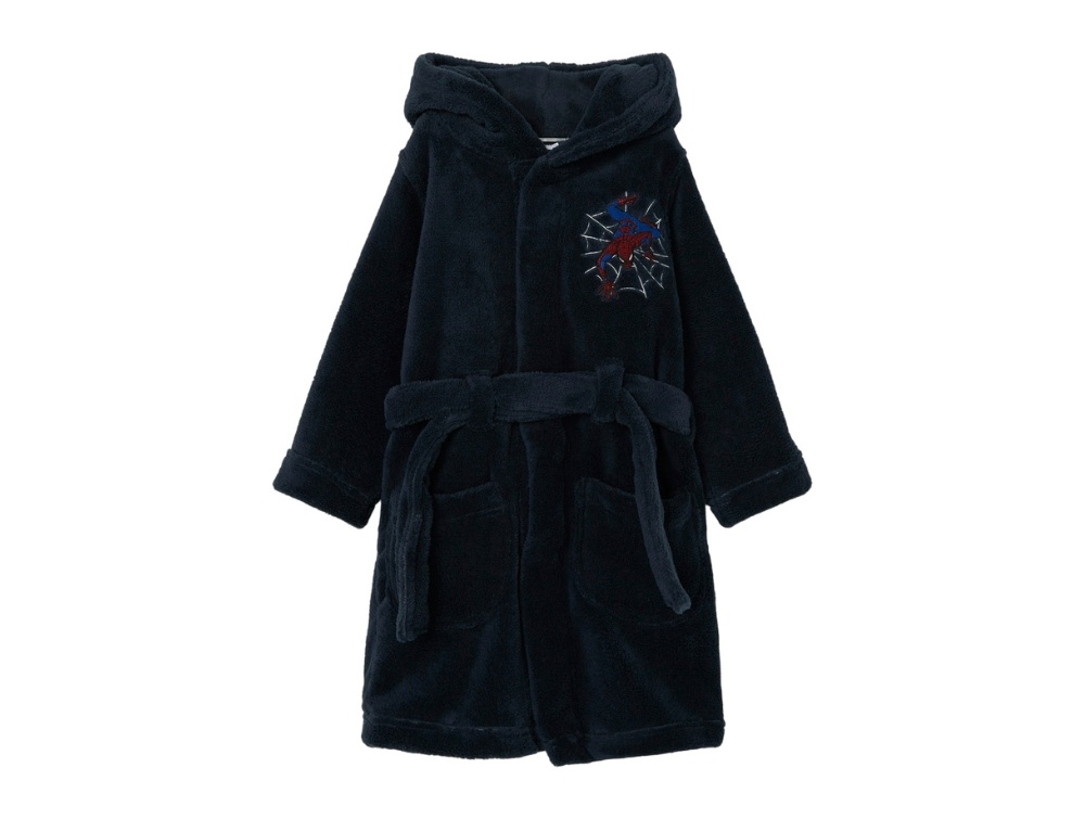 Name It Badekåbe Dark Sapphire Spiderman - Str. 1.5y 86cm