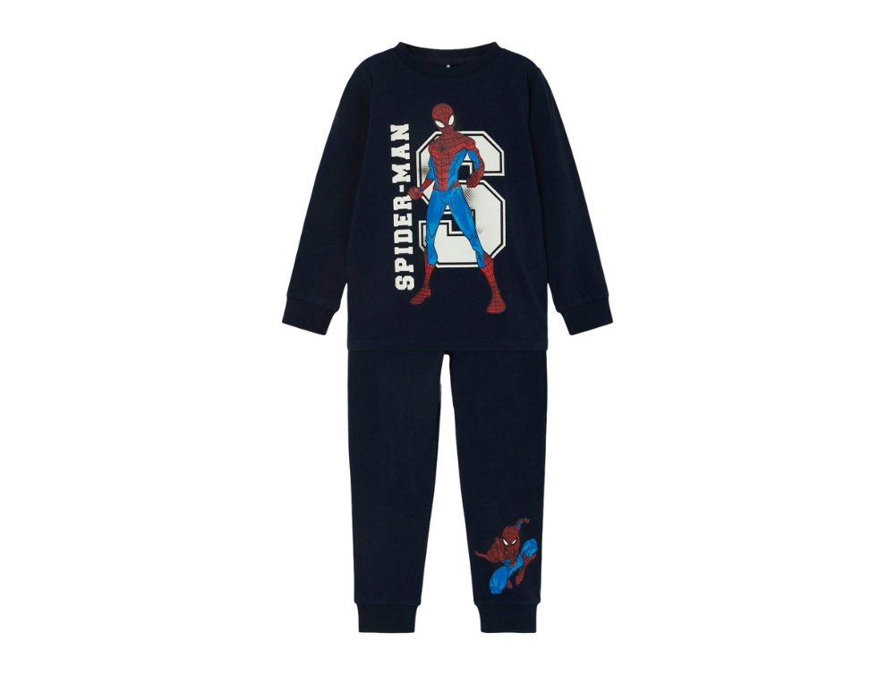 Name It Dark Sapphire Spiderman Pyjamas - Str. 2y 92cm