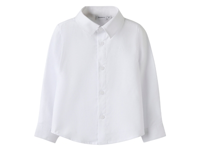 Name It skjorte i hvid nuance til børn