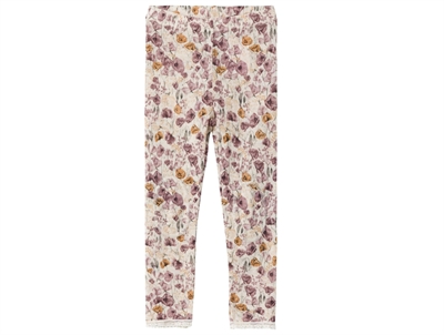 Name It moonbeam blomstret legging merinould