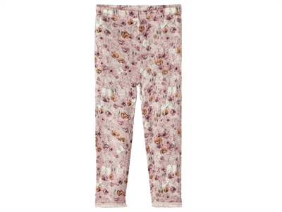 Name It sphinx blomstret legging merinould