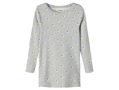 Lil Atelier top slim harbor mist blomster
