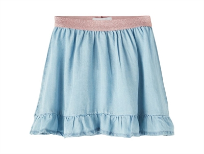 Name It light blue denim nederdel