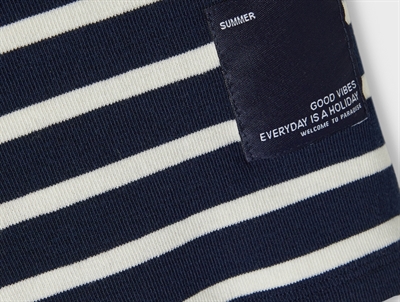 Name It dark sapphire t-shirt striber