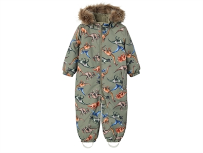 Name It vetiver dinoprint flyverdragt