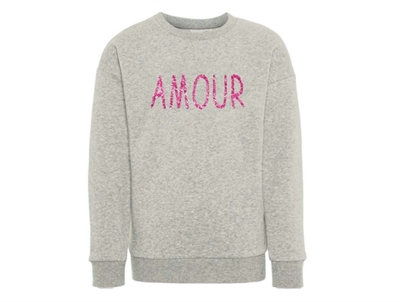 Name It light grey melange sweatshirt