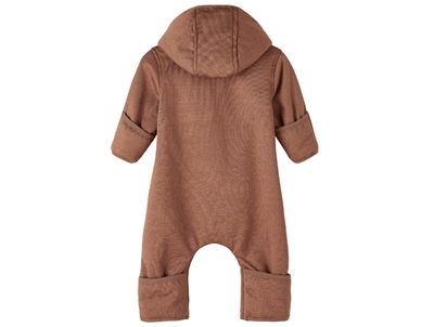 Lil Atelier carob brown køredragt