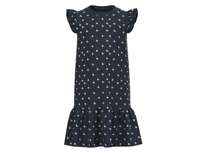 Name It dark sapphire kjole print