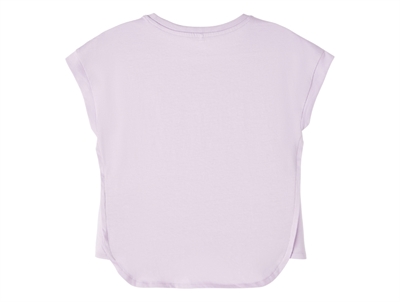 Name It orchid bloom top print